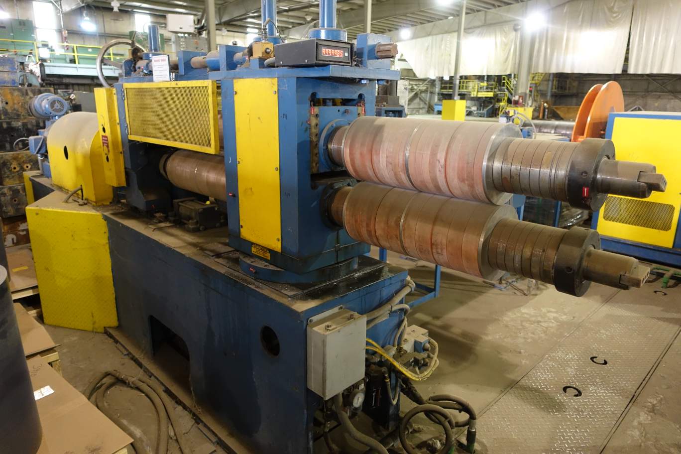 Picture of 30" x 4.5" x 10,000# Stanat Precision Slitting Line